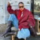 Chaqueta Oversize Con Corte Recto Para Mujer | Ideal Para Uso Urbano