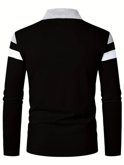 Polo de Hombre con Cremallera Frontal para Uso Diario | Ideal para Contextos Informales y Semi-Formales