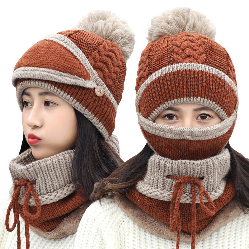 Conjunto 4 en 1 con Gorro, Bufanda, Guantes y Mascarilla para Adultos | Ideal para Invierno