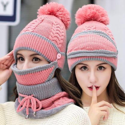 Conjunto 4 en 1 con Gorro, Bufanda, Guantes y Mascarilla para Adultos | Ideal para Invierno