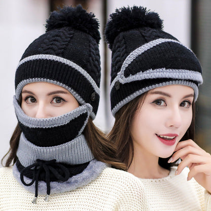 Conjunto 4 en 1 con Gorro, Bufanda, Guantes y Mascarilla para Adultos | Ideal para Invierno