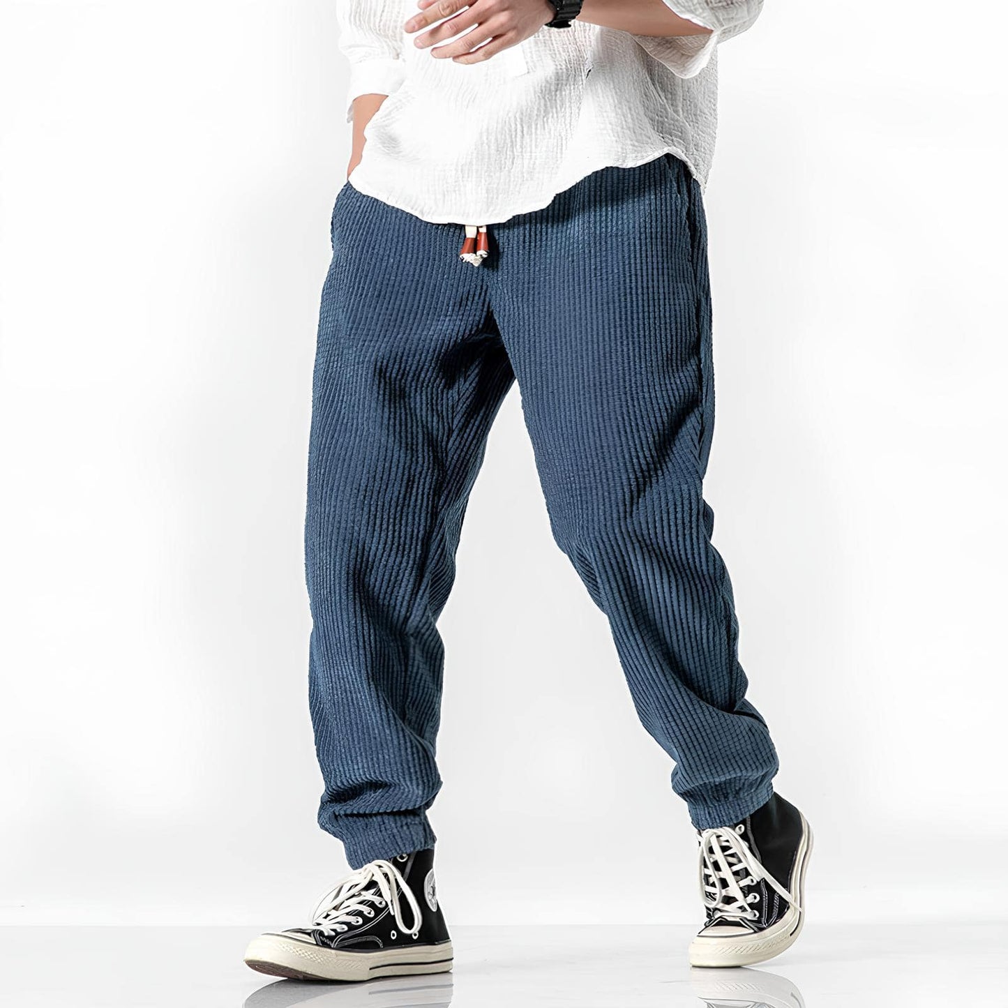 Pantalón De Corte Ajustado Para Hombre | Ideal Para Uso Diario Y Entornos Profesionales
