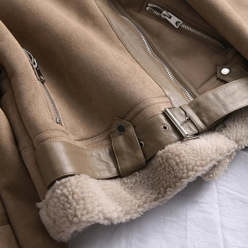 Chaqueta Corta De Invierno Con Cuello Alto Para Mujer | Ideal Para Invierno