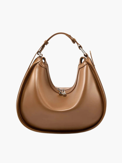 Bolso Con Forma De Media Luna Y Cierre De Cremallera Para Uso Diario | Ideal Para Salidas
