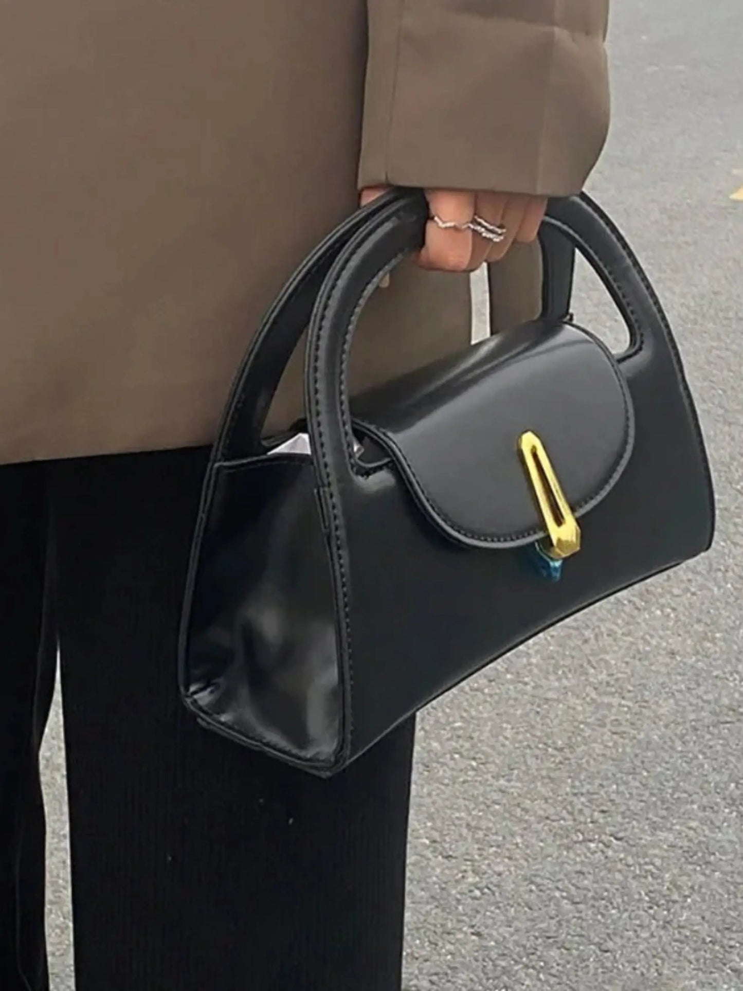 Mini Bolso Satchel Compacto Con Bandolera Ajustable Para Uso Diario | Ideal Para Eventos