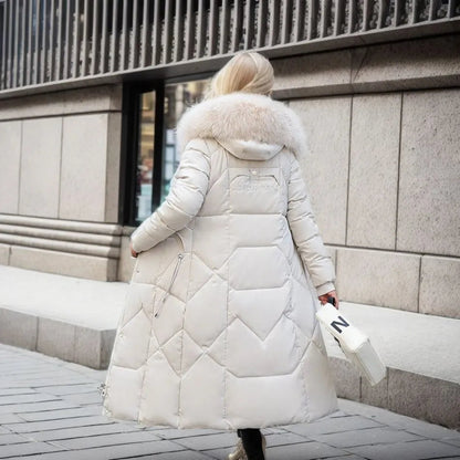 Abrigo Largo con Corte Ajustado para Mujer | Ideal para Temporada de Invierno