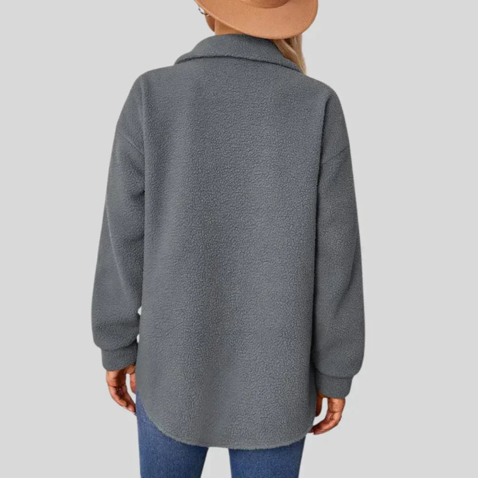 Abrigo De Media Longitud Para Mujer Con Diseño Clásico | Ideal Para Otoño E Invierno