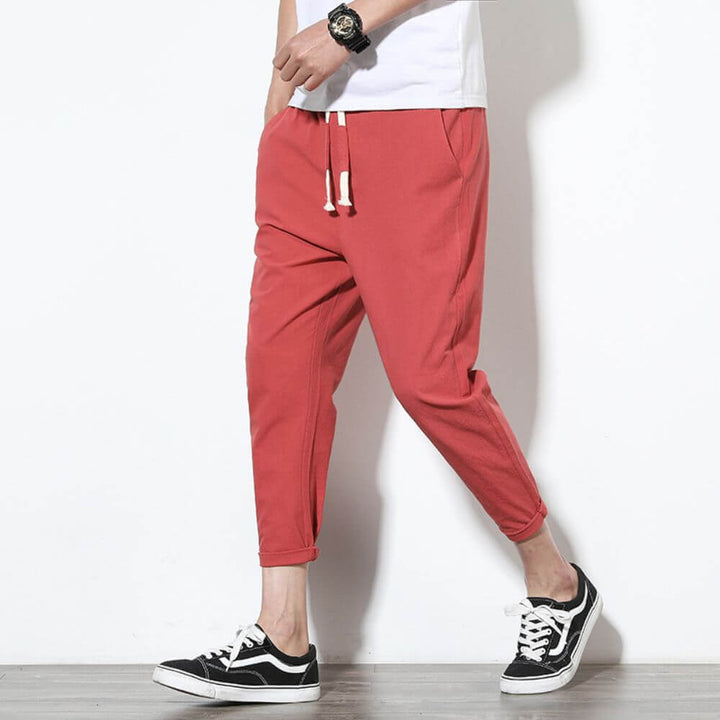 Pantalones Para Hombre Con Corte Holgado Y Pierna Recta Para Hombre | Ideal Para Uso Diario