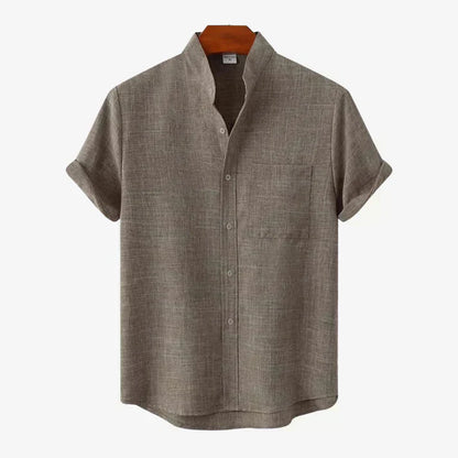 Camisa de Manga Larga de Corte Recto para Hombres | Ideal para Uso Diario y Ocio