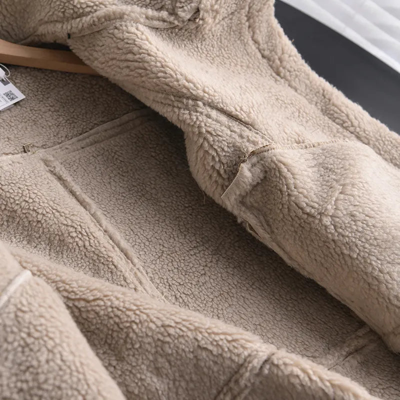 Chaqueta Corta De Invierno Con Cuello Alto Para Mujer | Ideal Para Invierno