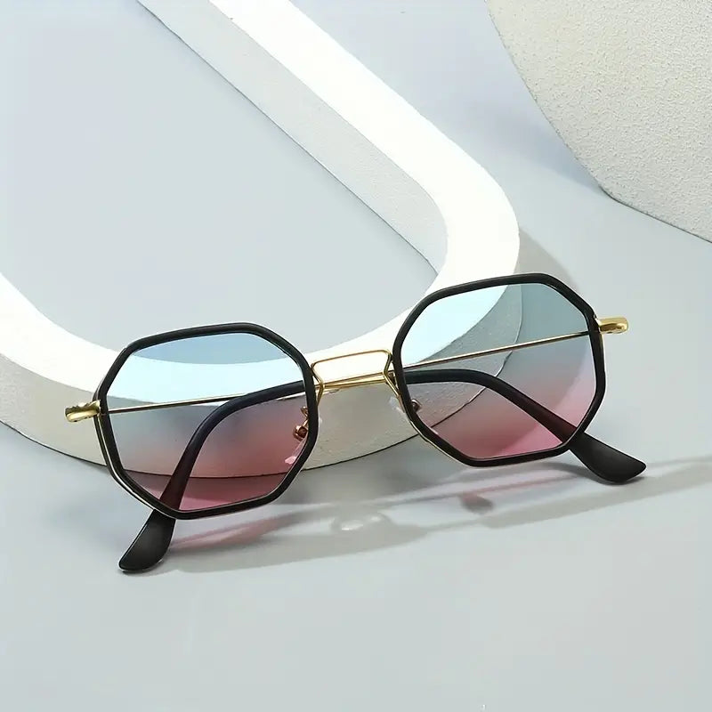 Gafas de Sol Polygonales para Hombres | Ideal para Uso Diario y Exterior