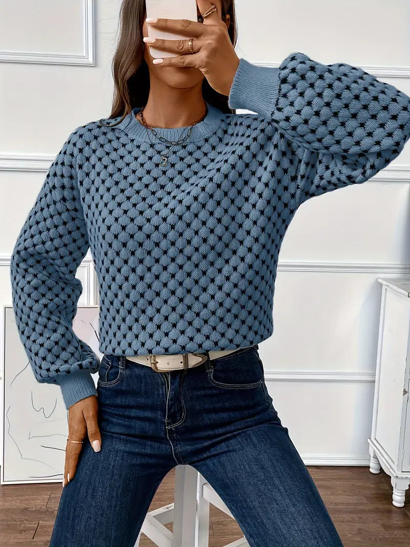 Jersey de Punto con Corte Entallado para Mujer | Ideal para Uso Diario en Temporada Media