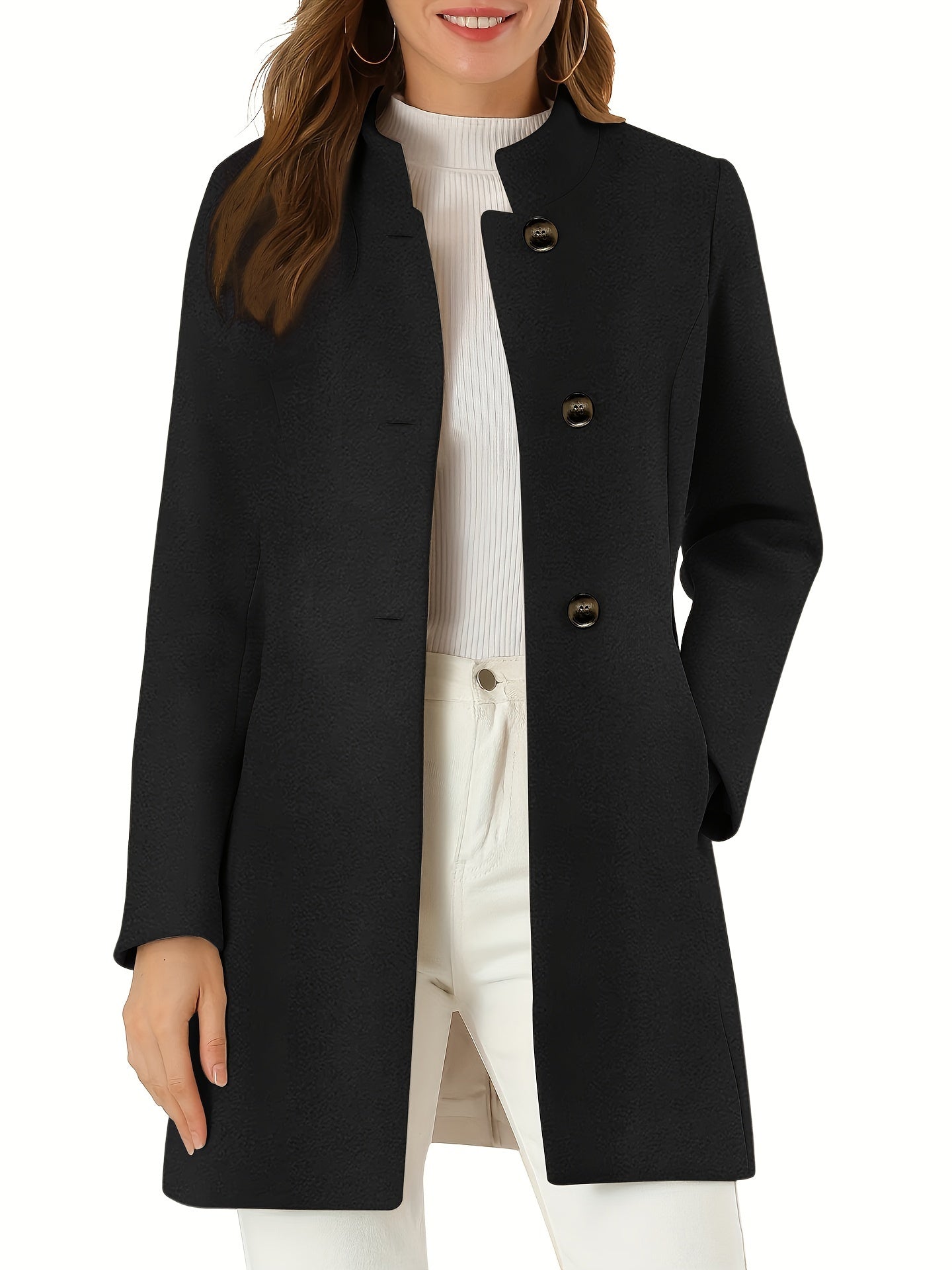 Blazer Tejido De Manga Larga Para Mujer | Ideal Para Uso Profesional Y Diario