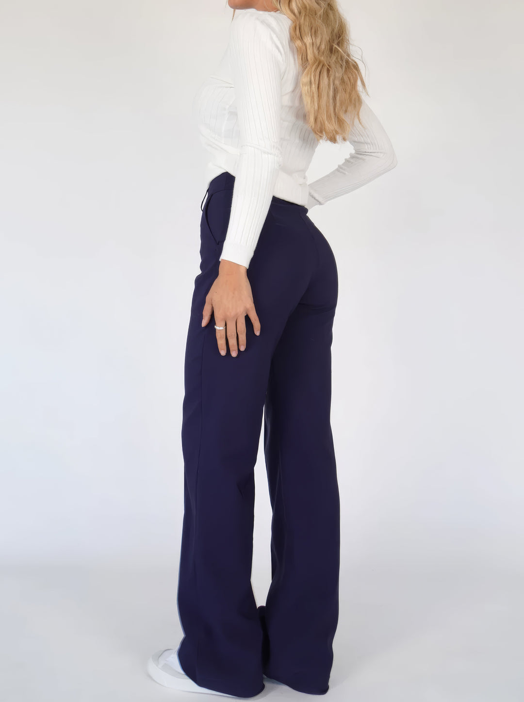 Pantalón De Corte Recto Para Mujer | Ideal Para Uso Diario