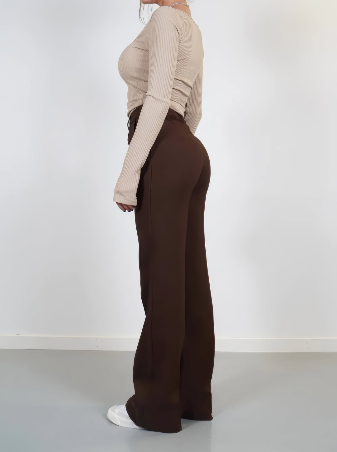 Pantalón De Corte Recto Para Mujer | Ideal Para Uso Diario