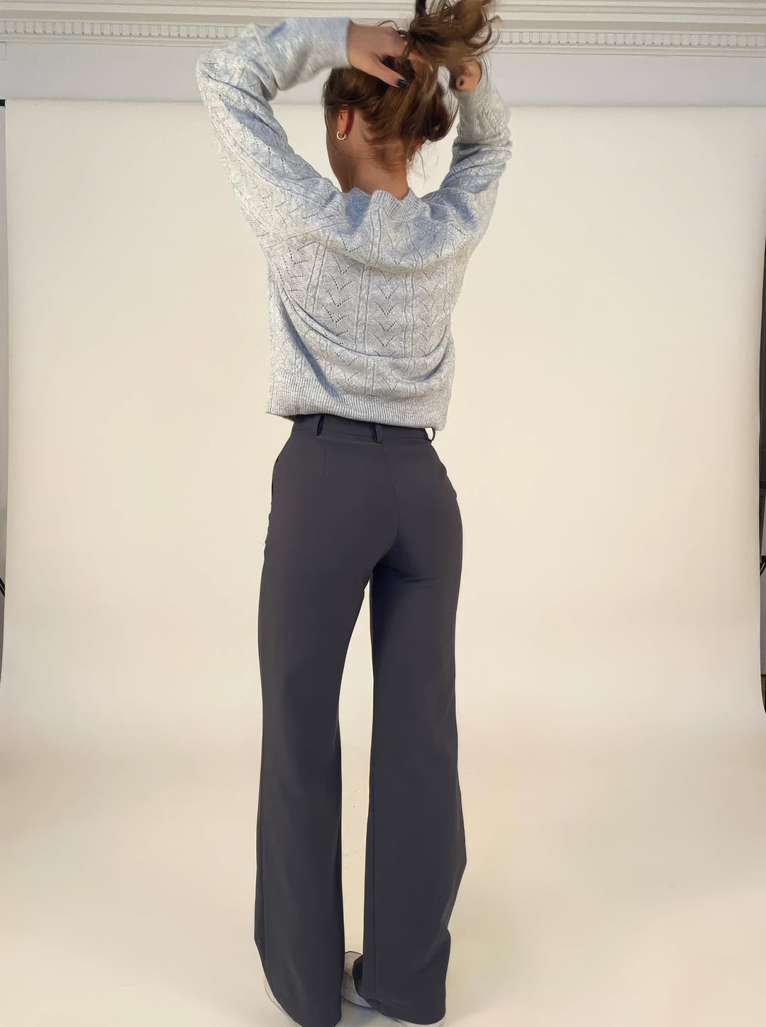 Pantalón De Corte Recto Para Mujer | Ideal Para Uso Diario