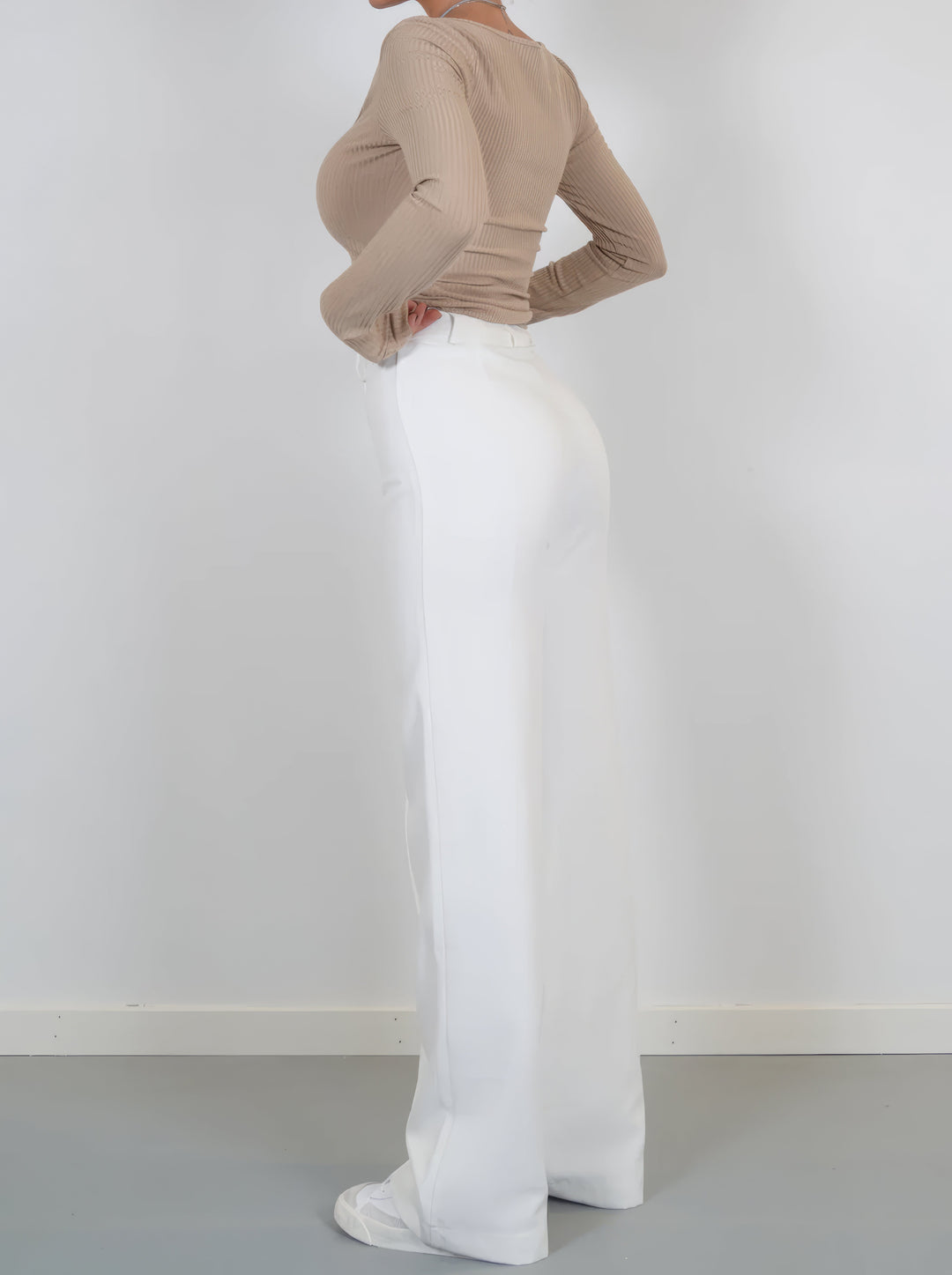 Pantalón De Corte Recto Para Mujer | Ideal Para Uso Diario