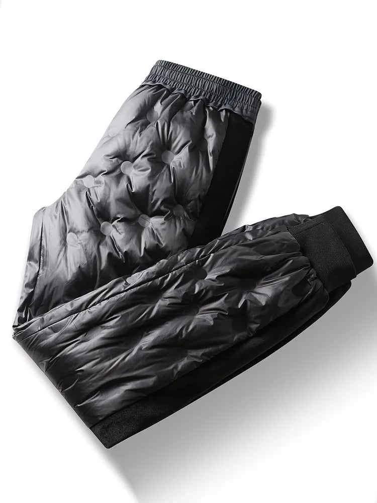 Jogger Acolchado con Cintura Elástica para Hombre | Ideal para Uso Diario en Días Fríos