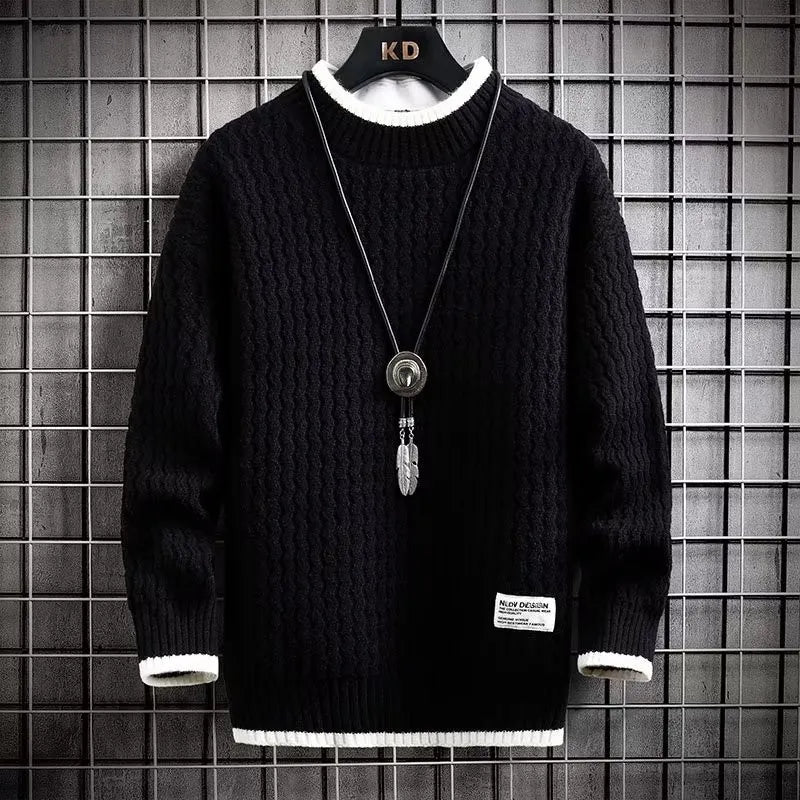 Jersey de Punto para Hombre con Corte Ajustado | Ideal para Uso Diario