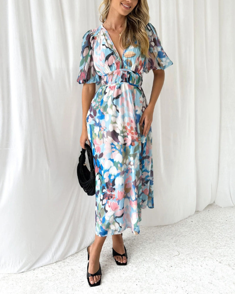 Vestido Largo Con Corte Fluido Para Mujer | Ideal Para Verano Y Salidas Informales