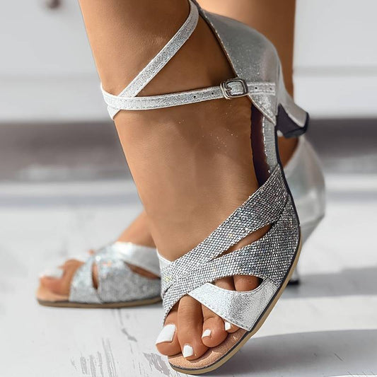 Sandalias Planas con Detalles Brillantes para Mujer | Ideales para Uso Diario y Ocasiones