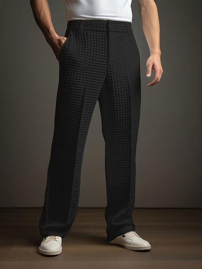 Pantalón con Corte Cómodo y Cintura Adaptada para Hombre | Ideal para Uso Diario e Informal