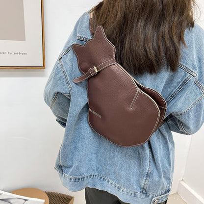 Bolso Bandolera Con Forma De Gato Para Mujer | Ideal Para Uso Diario