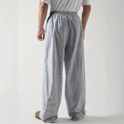 Pantalón Amplio A Rayas Para Adultos | Ideal Para Uso Diario Y Actividades Al Aire Libre