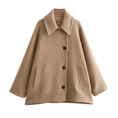 Chaqueta De Entretiempo Con Cierre Asimétrico Para Mujer | Ideal Para Uso Diario