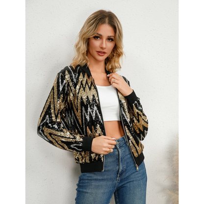 Chaqueta Con Cierre De Cremallera Para Mujer | Ideal Para Uso Diario Y Combinación De Prendas