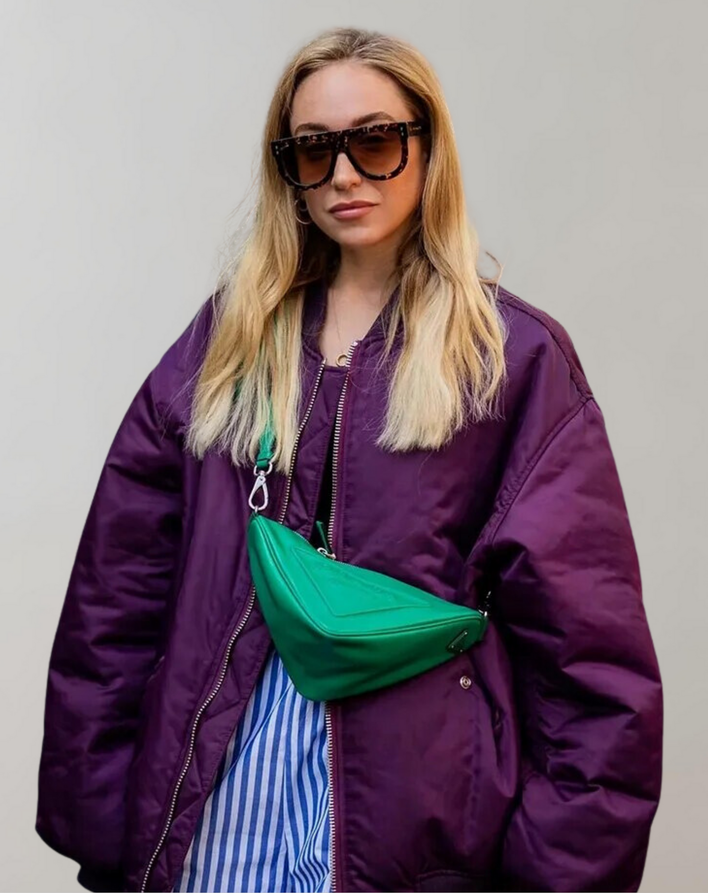 Chaqueta Bomber Con Bolsillos De Cremallera Y Cuello Alto Para Mujer | Ideal Para Uso Diario Y Entretiempo
