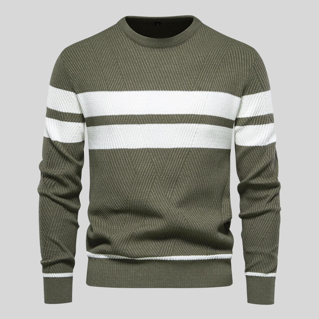 Jersey De Punto De Manga Larga Para Hombre | Ideal Para Uso Diario Y Contextos Informales