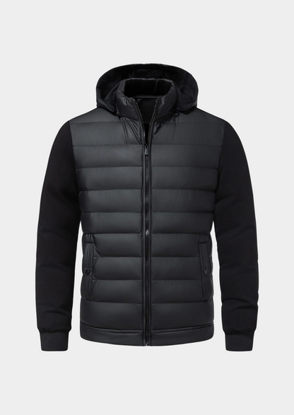 Chaqueta Con Cremallera De Largo Completo Y Capucha Desmontable Para Hombre | Ideal Para Uso Diario