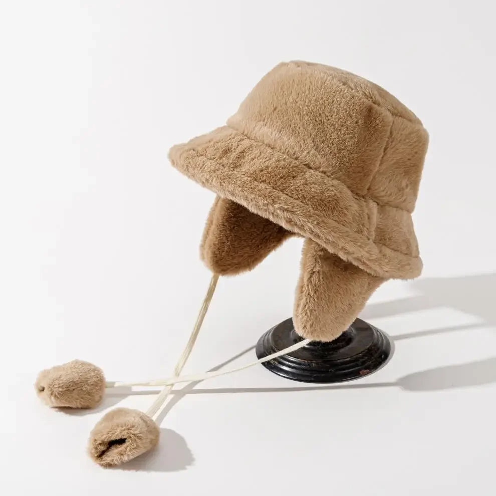 Sombrero Tipo Cubo Con Protección Auditiva Para Adultos | Ideal Para Temporada Fría