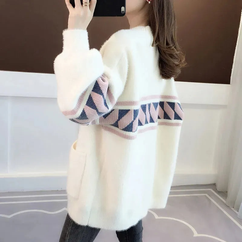 Jersey De Talla Grande Con Cierre De Botones Para Mujer | Ideal Para Uso Diario