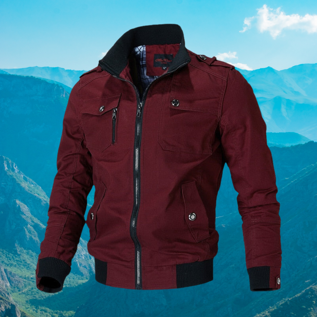 Chaqueta Bomber con Forro Multicapa para Hombre | Ideal para Uso Diario