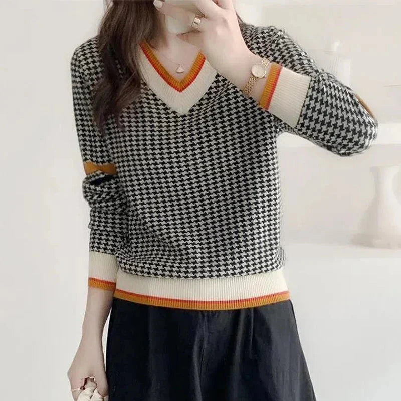 Jersey de Punto con Diseño Básico para Mujer | Ideal para Uso Diario en Días Frescos