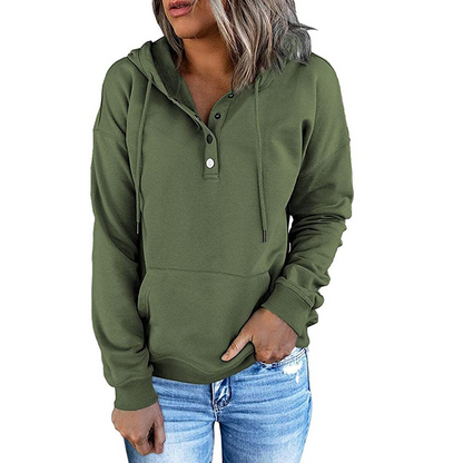 Sudadera de Cuello Redondo y Corte Relajado para Mujer | Ideal para Uso Diario o Momentos de Ocio
