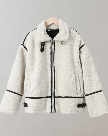 Chaqueta De Uso Diario Con Cierre Frontal Para Mujer | Ideal Para Temporada Fría