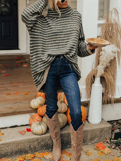 Jersey Oversize con Corte Amplio para Mujer | Ideal para Otoño e Invierno