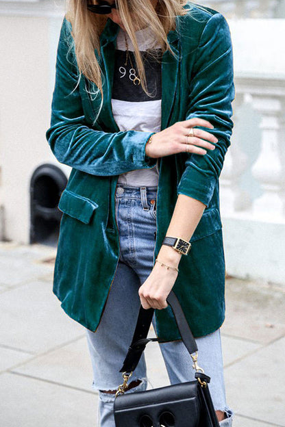 Blazer con Corte Ajustado para Mujer | Ideal para Uso Urbano y Diario