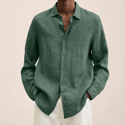Camisa Con Corte Clásico Para Hombre | Ideal Para Trabajo Y Uso Diario
