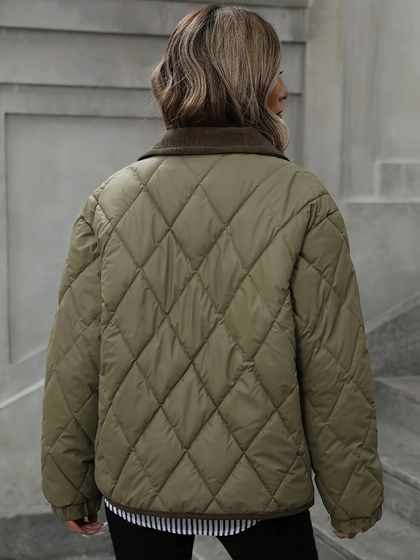 Chaqueta De Entretiempo Con Longitud Media Para Mujer | Ideal Para Temporadas De Transición