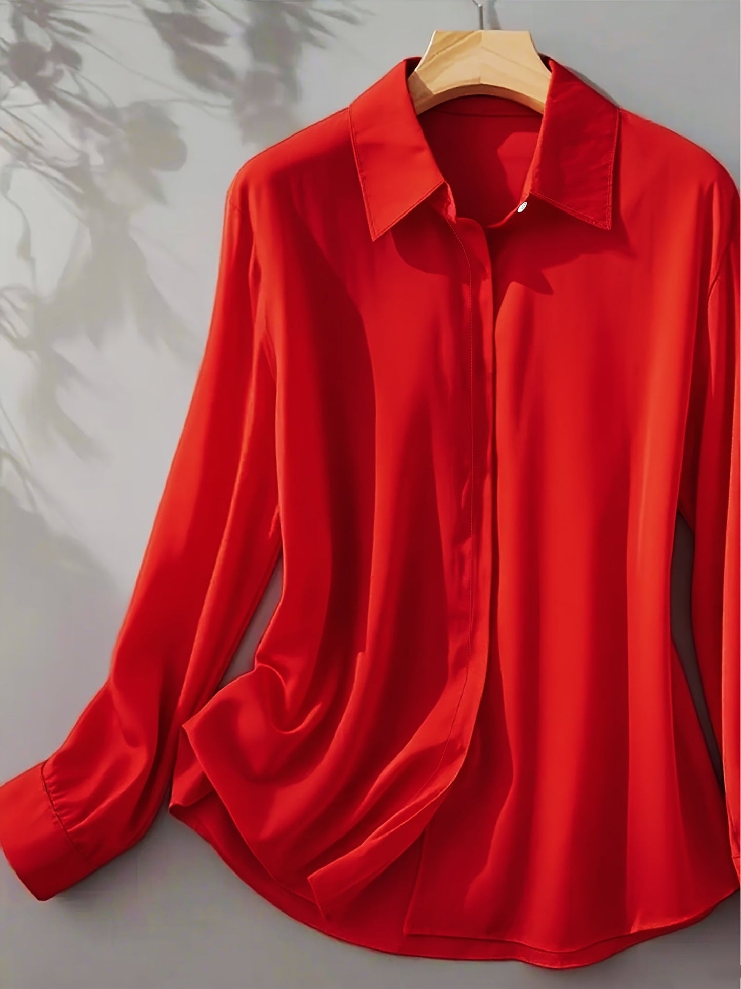 Blusa Con Corte Estructurado Y Cierre De Botones Para Mujer | Ideal Para Uso Diario Y Ocasiones Formales