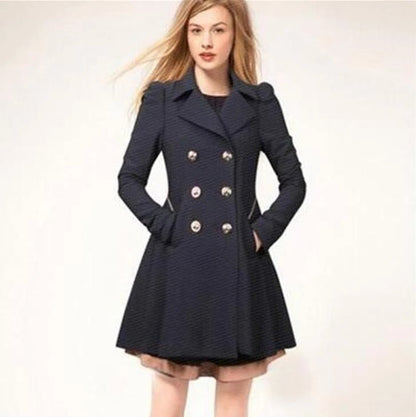 Trench con Corte Ajustado para Mujer | Ideal para Uso Diario y Entornos Urbanos