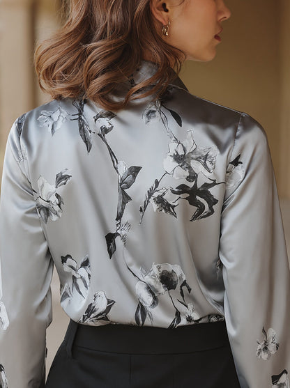 Camisa de Mangas Largas con Cierre de Botones para Mujeres | Ideal para Uso Diario y Profesional