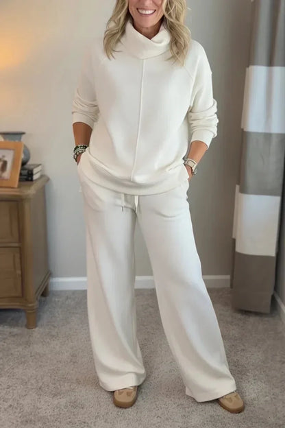 Conjunto de Dos Piezas con Top y Pantalón Coordinado para Mujer | Ideal para Uso en Casa o Momentos Informales