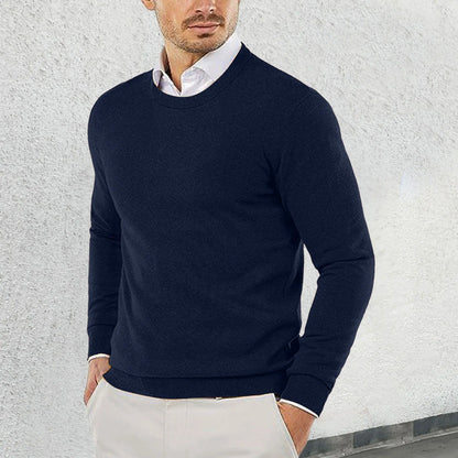Jersey Con Cuello Redondo Y Corte Ajustado Para Hombre | Ideal Para Uso Diario