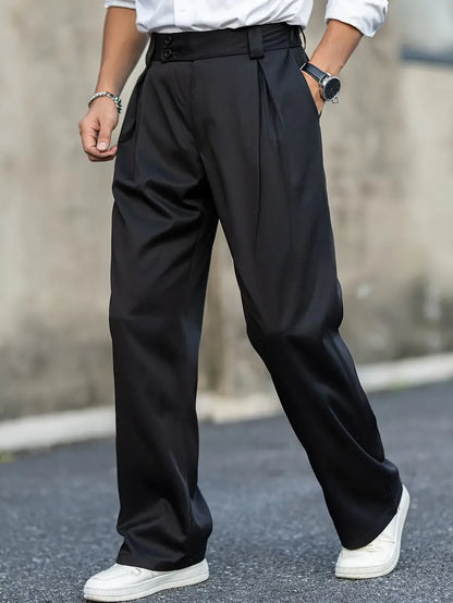 Pantalón De Corte Amplio Para Hombres | Ideal Para Uso Diario