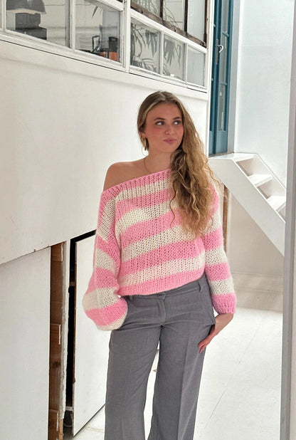 Jersey De Punto con Corte Relajado para Mujer | Ideal para Otoño E Invierno